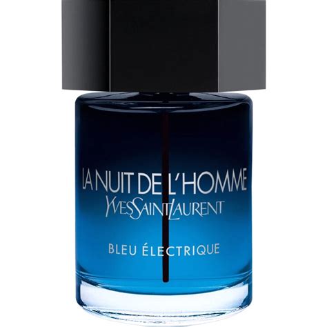 ysl la nuit de l'homme bleu electrique|yves saint laurent bleu electrique.